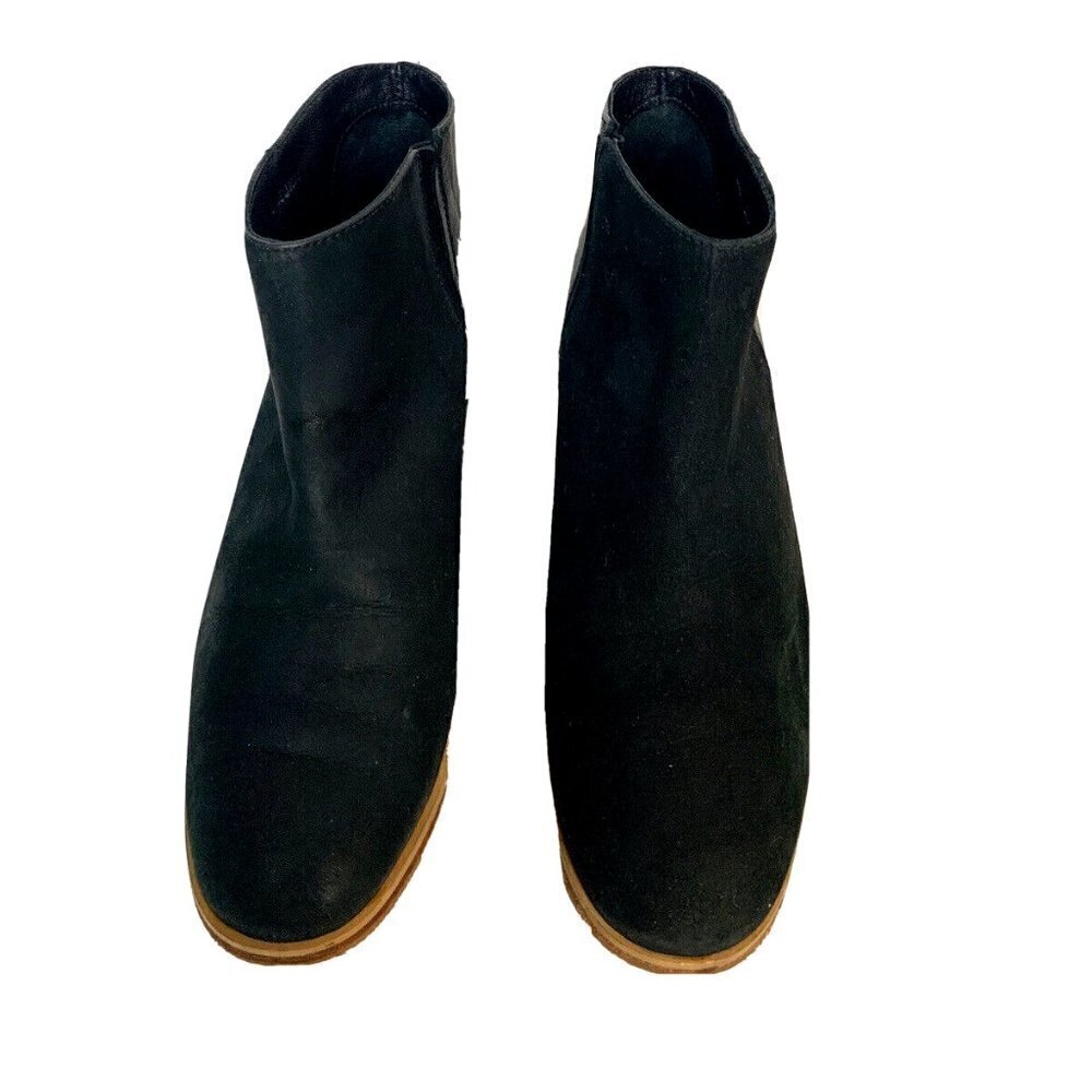 RACHEL COMEY Mars Black Leather Ankle Booties - Picture 9 of 12
